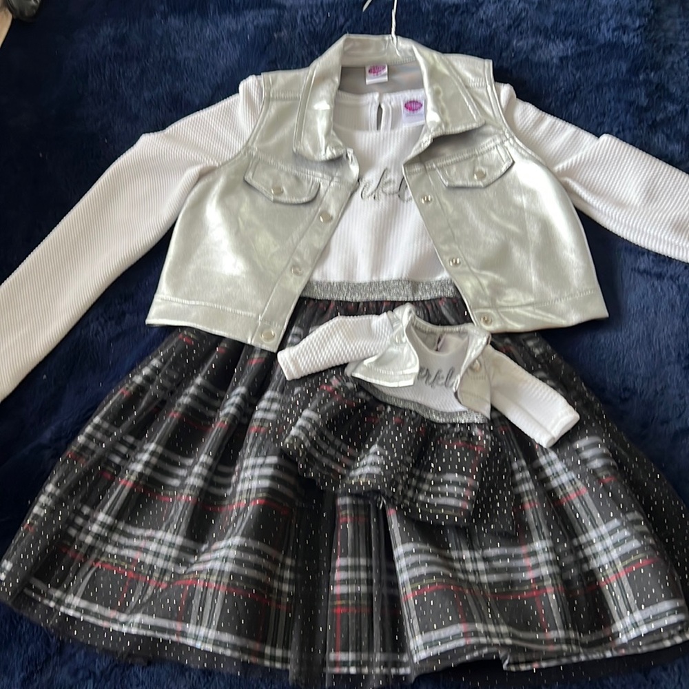 Girl’s Dollie and me dresses.